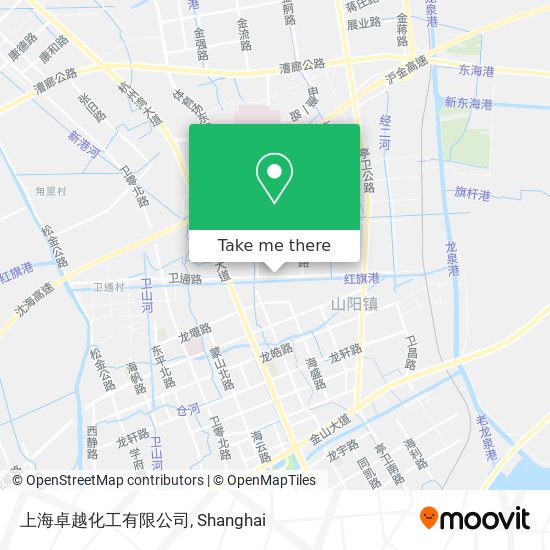 上海卓越化工有限公司 map
