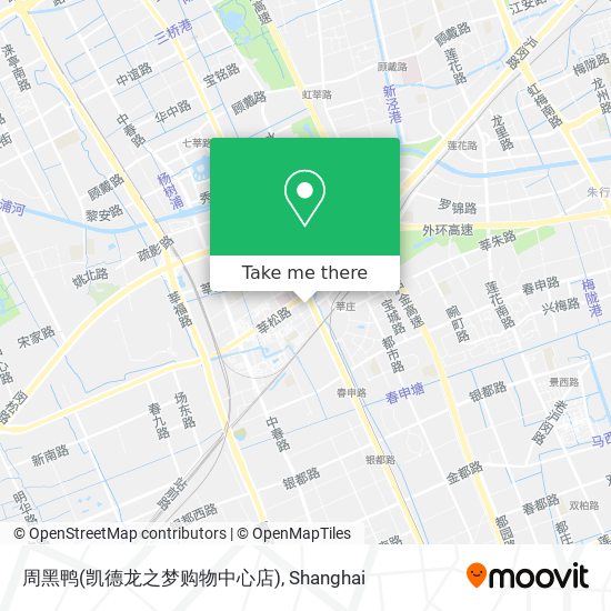 周黑鸭(凯德龙之梦购物中心店) map