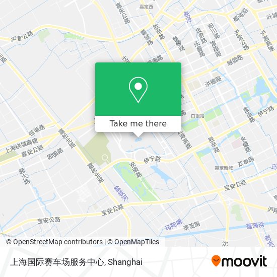 上海国际赛车场服务中心 map