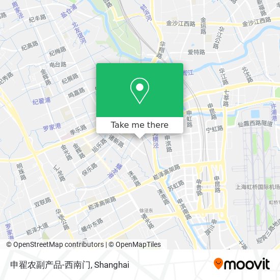 申翟农副产品-西南门 map