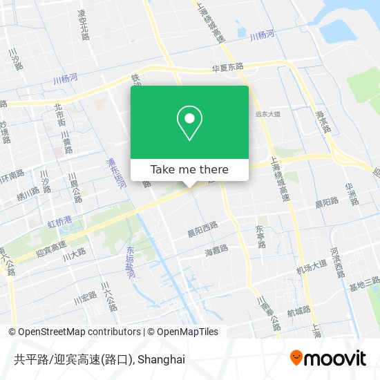 共平路/迎宾高速(路口) map