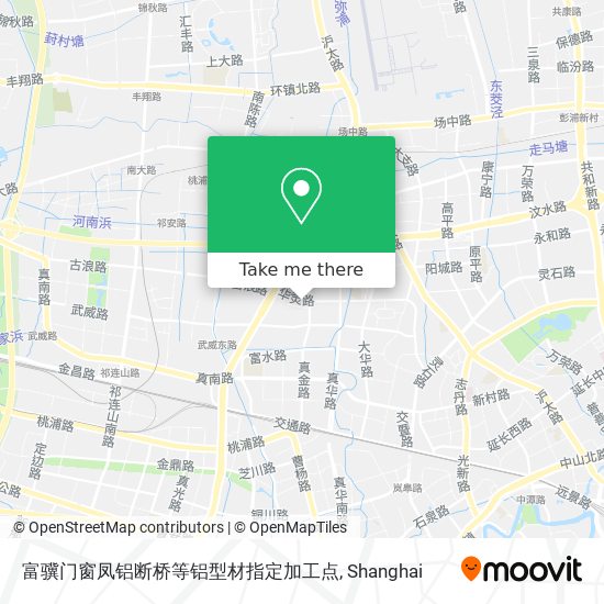富骥门窗凤铝断桥等铝型材指定加工点 map