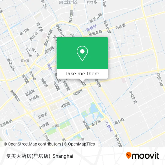 复美大药房(星塔店) map