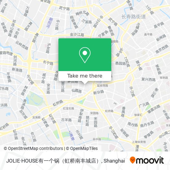 JOLIE·HOUSE有一个锅（虹桥南丰城店） map