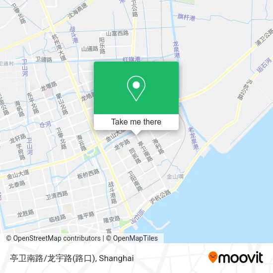 亭卫南路/龙宇路(路口) map