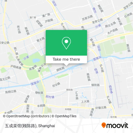 五成菜馆(顾陈路) map