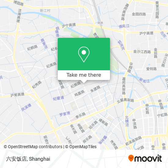 六安饭店 map