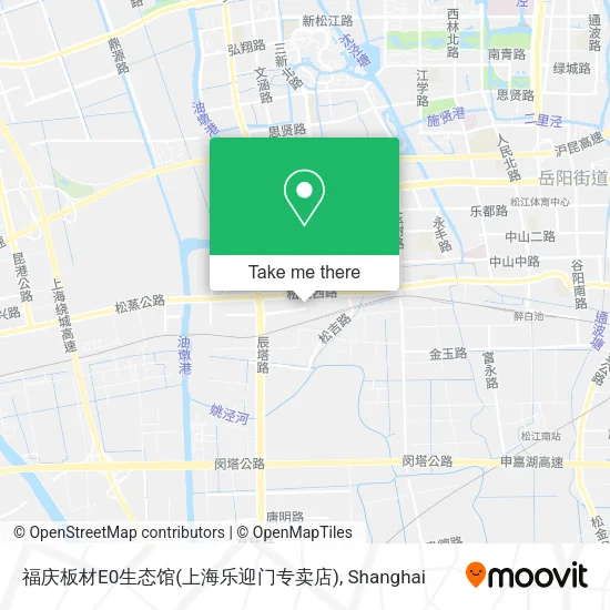 福庆板材E0生态馆(上海乐迎门专卖店) map