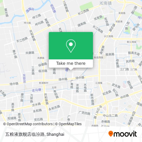 五粮液旗舰店临汾路 map