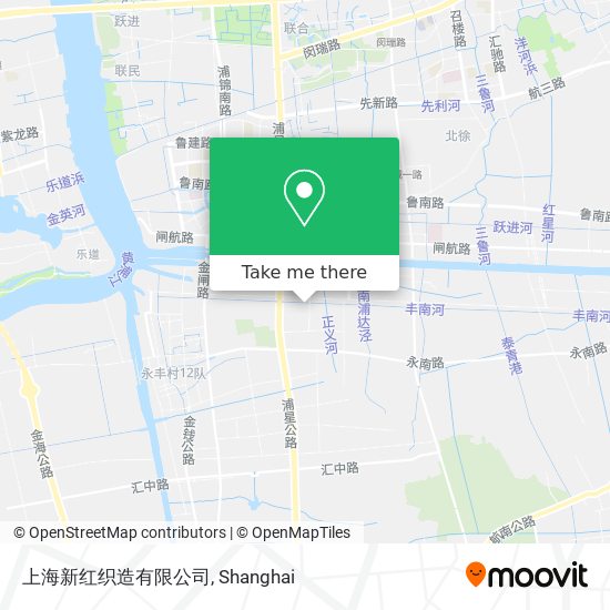 上海新红织造有限公司 map