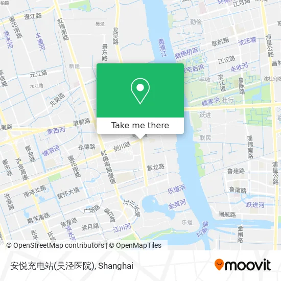 安悦充电站(吴泾医院) map