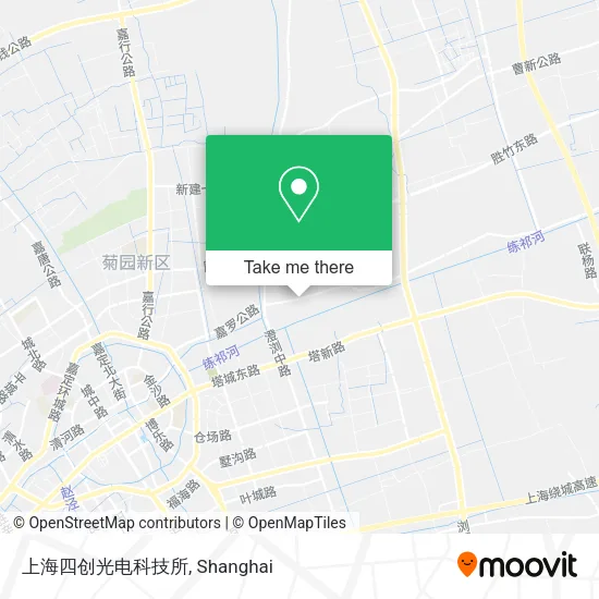 上海四创光电科技所 map