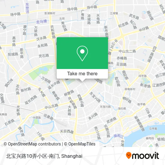 北宝兴路10弄小区-南门 map