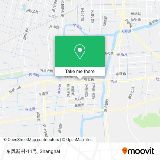 东风新村-11号 map