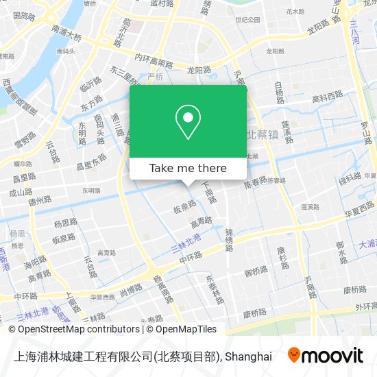 上海浦林城建工程有限公司(北蔡项目部) map