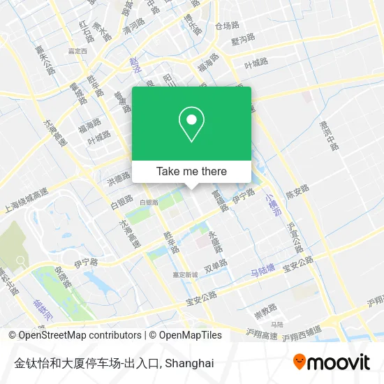 金钛怡和大厦停车场-出入口 map