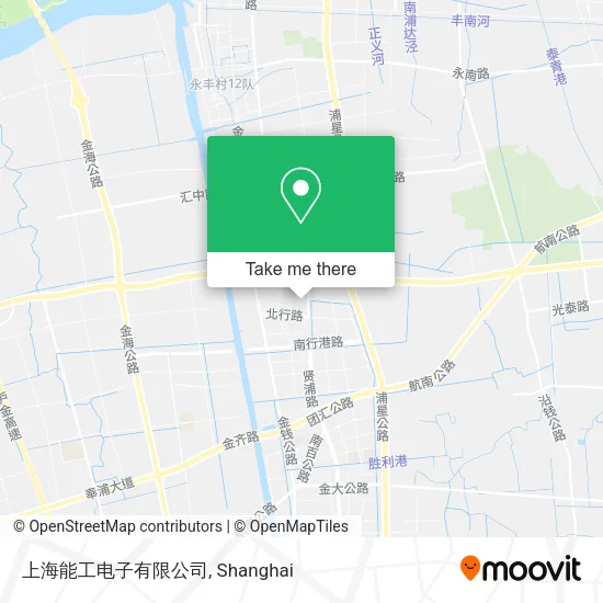 上海能工电子有限公司 map