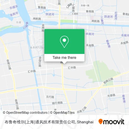 布鲁奇维尔(上海)通风技术有限责任公司 map