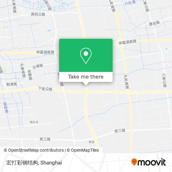 宏打彩钢结构 map