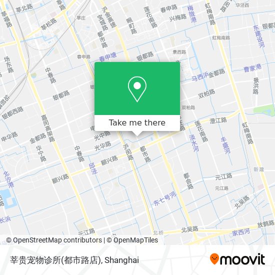 莘贵宠物诊所(都市路店) map