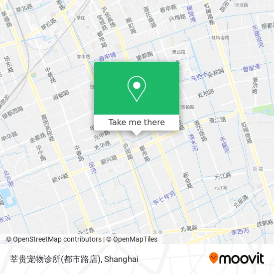 莘贵宠物诊所(都市路店) map