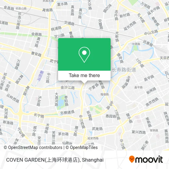 COVEN GARDEN(上海环球港店) map