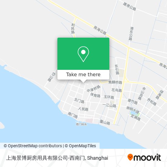 上海景博厨房用具有限公司-西南门 map