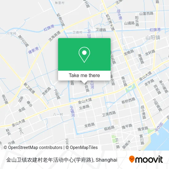 金山卫镇农建村老年活动中心(学府路) map