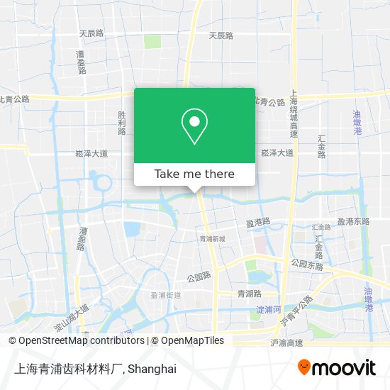 上海青浦齿科材料厂 map