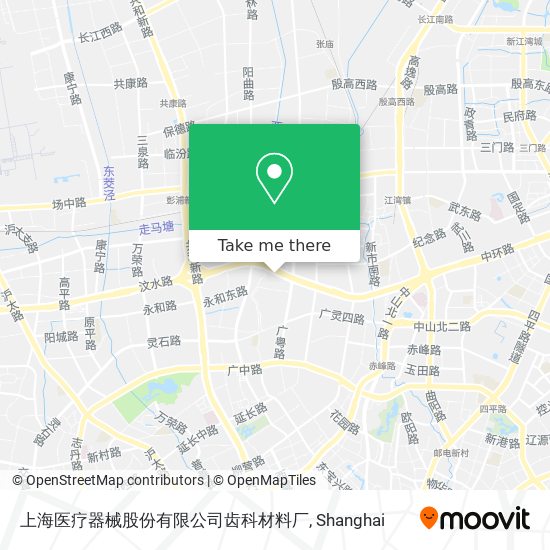 上海医疗器械股份有限公司齿科材料厂 map