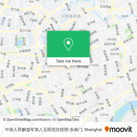 中国人民解放军第八五医院住院部-东南门 map