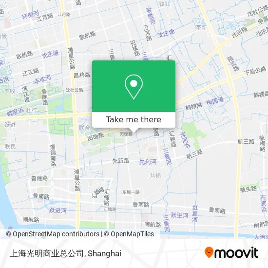 上海光明商业总公司 map