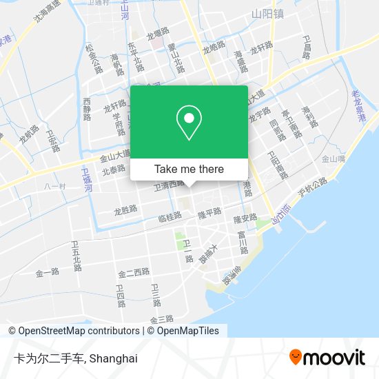 卡为尔二手车 map