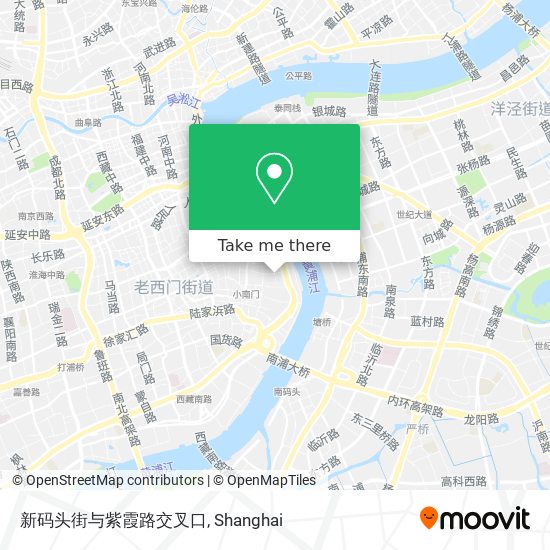 新码头街与紫霞路交叉口 map