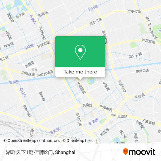湖畔天下1期-西南2门 map