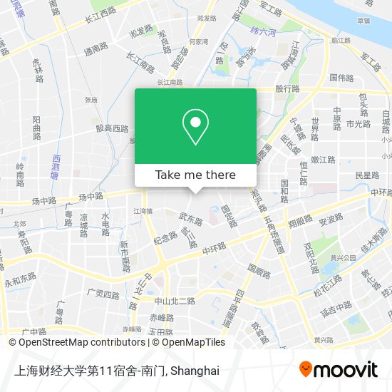 上海财经大学第11宿舍-南门 map