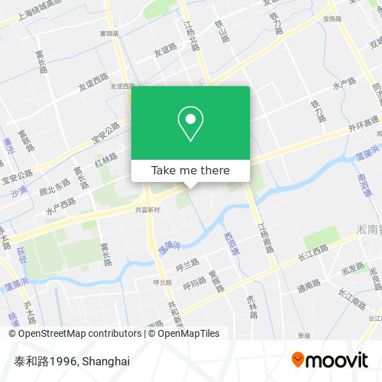 泰和路1996 map