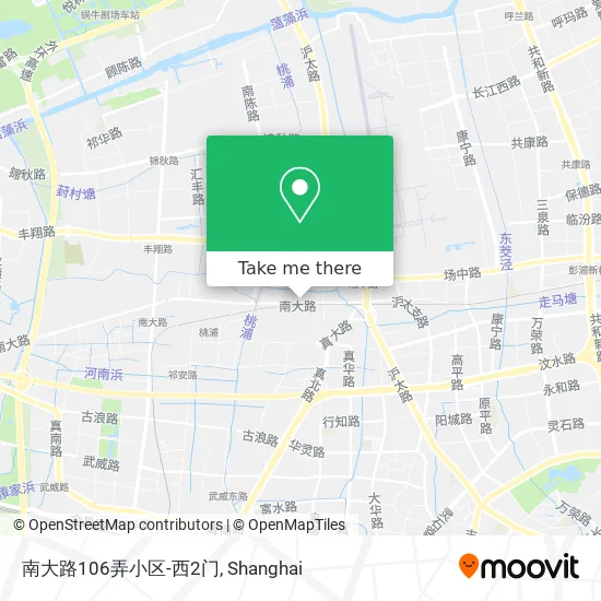 南大路106弄小区-西2门 map