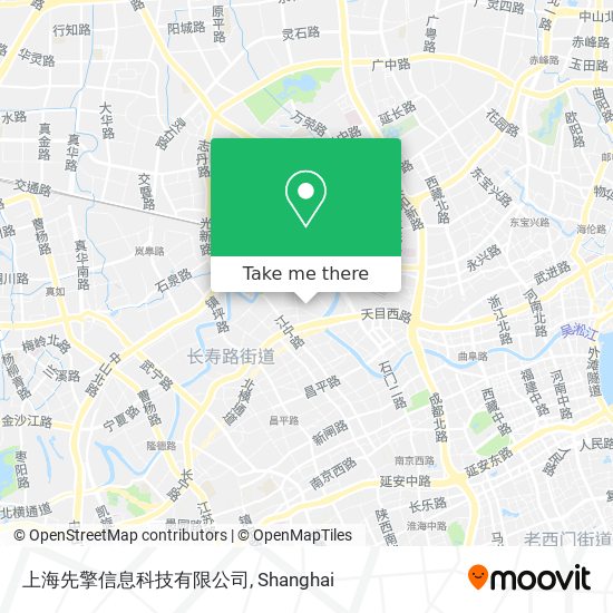 上海先擎信息科技有限公司 map