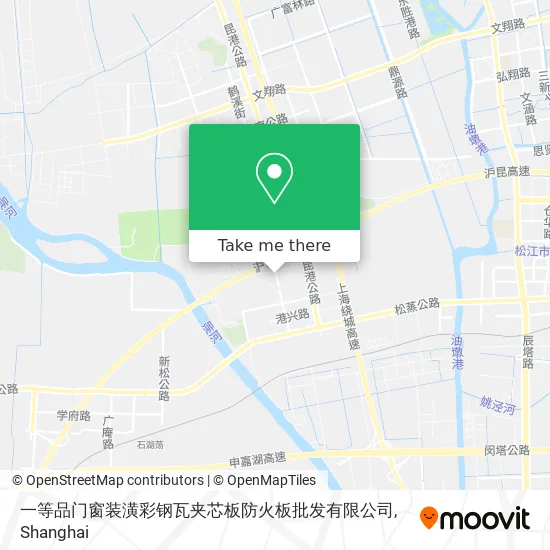 一等品门窗装潢彩钢瓦夹芯板防火板批发有限公司 map