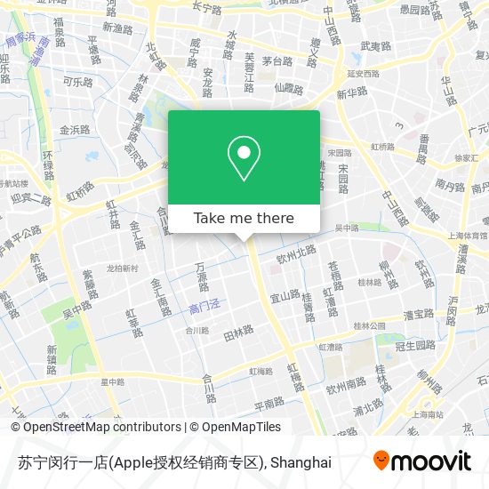 苏宁闵行一店(Apple授权经销商专区) map