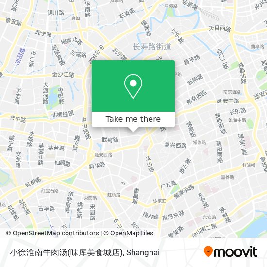 小徐淮南牛肉汤(味库美食城店) map
