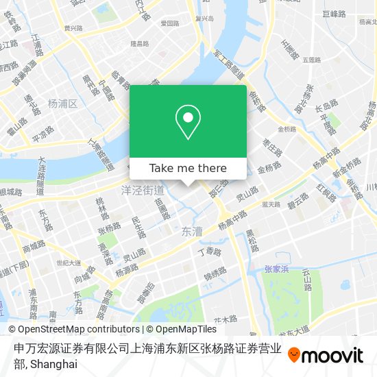 申万宏源证券有限公司上海浦东新区张杨路证券营业部 map