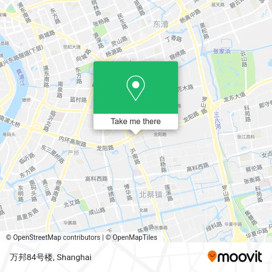 万邦84号楼 map