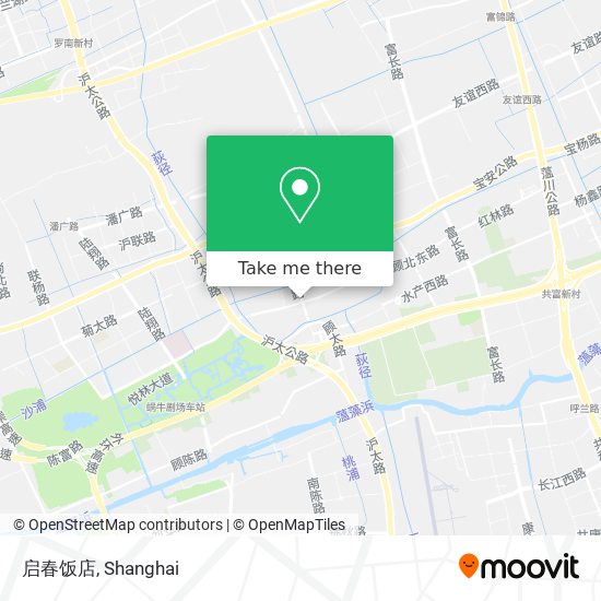 启春饭店 map