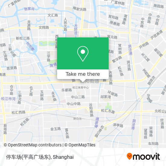 停车场(平高广场东) map