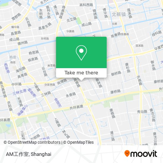 AM工作室 map