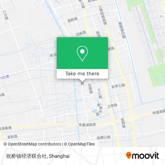 祝桥镇经济联合社 map