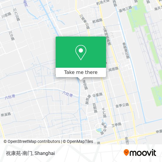 祝康苑-南门 map