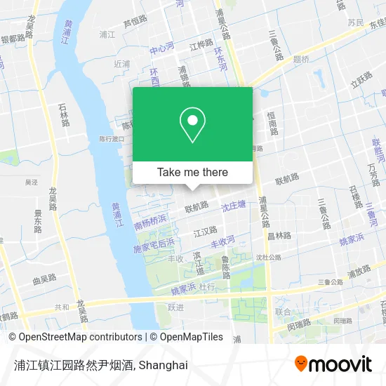 浦江镇江园路然尹烟酒 map